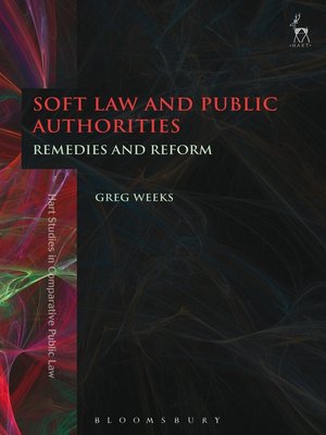 cover image of Soft Law and Public Authorities